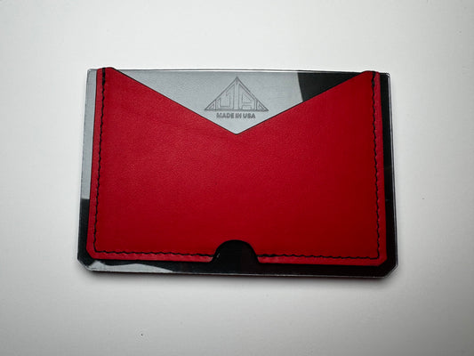 Card Holder Wallet Clear plus leather