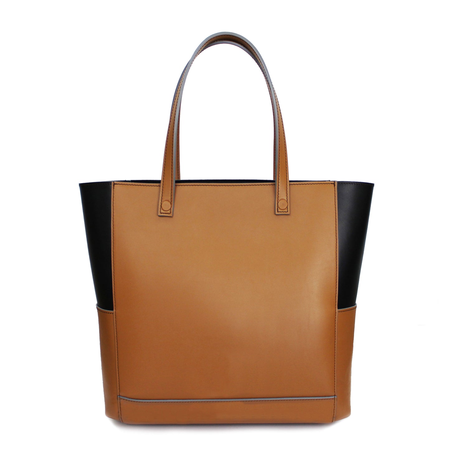 Milan Tote Bag - Bordeaux/Black