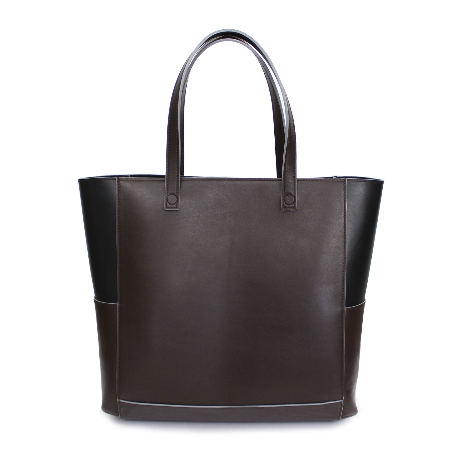 Milan Tote Bag - Bordeaux/Black